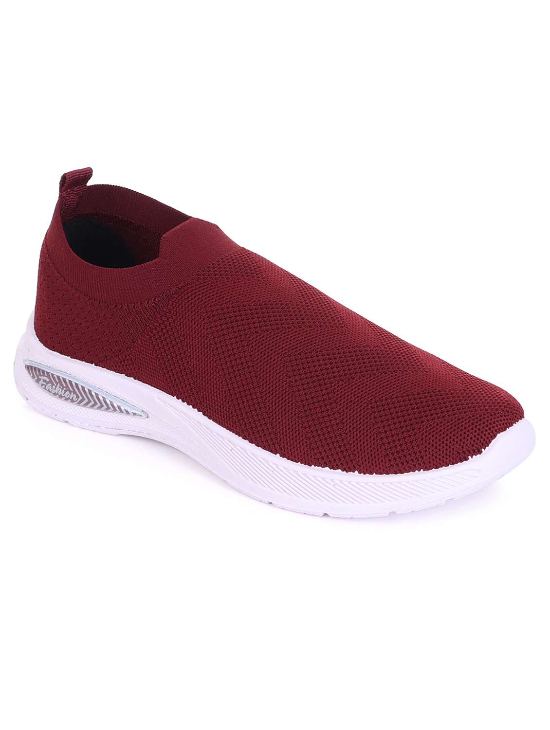 women solid slip on casual shoe
