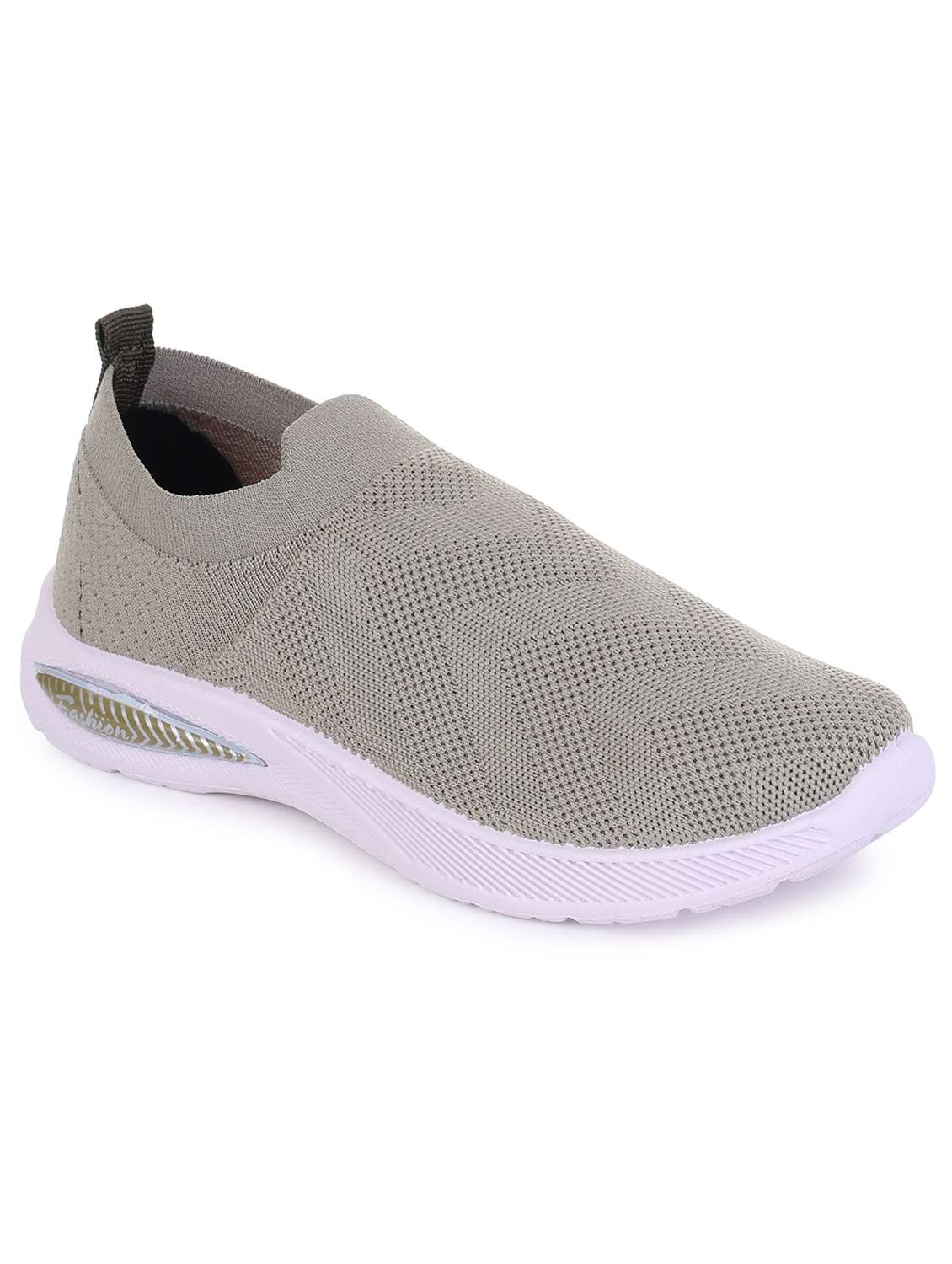 women solid slip on casual shoe