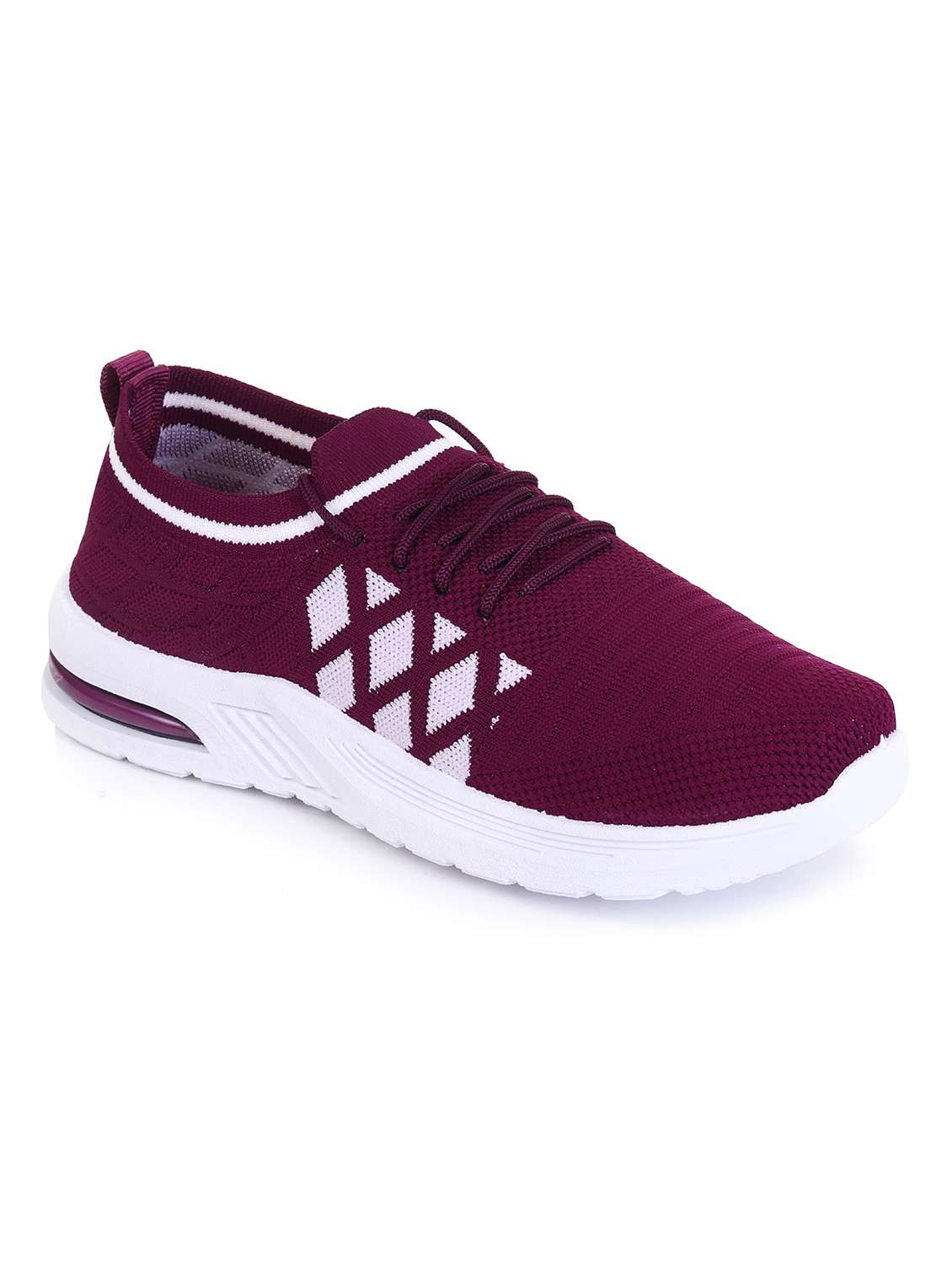women solid lace up casual shoe