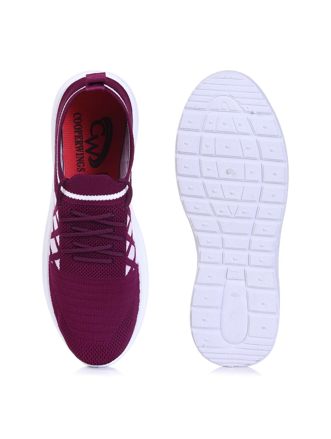 women solid lace up casual shoe - 22442274 -  Standard Image - 3