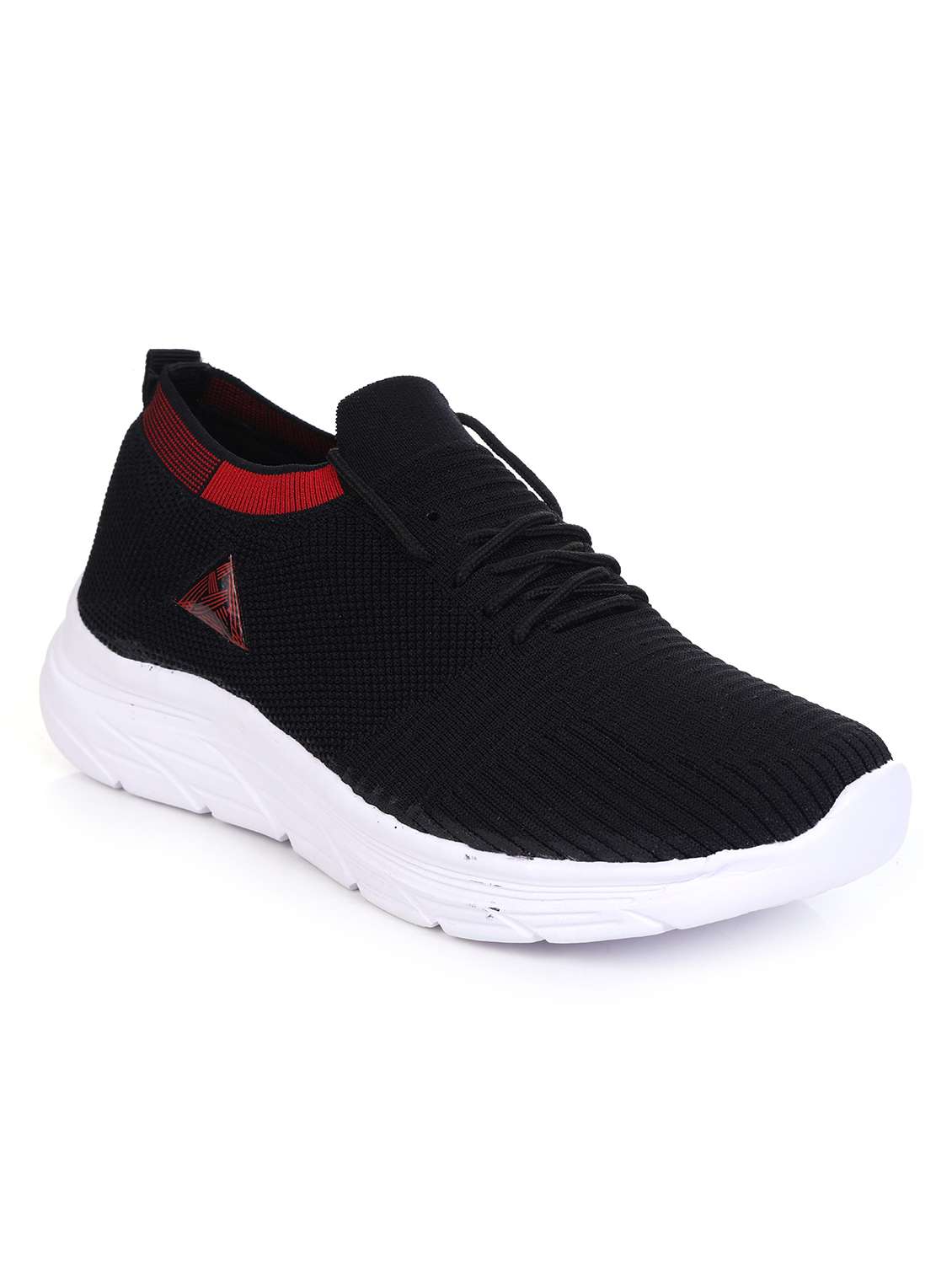 men solid lace up casual shoe
