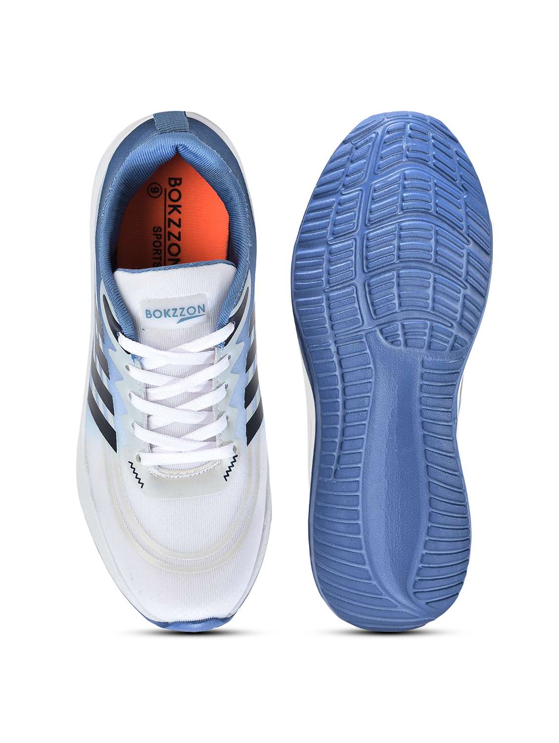 men printed lace up sport shoe - 22442305 -  Standard Image - 3