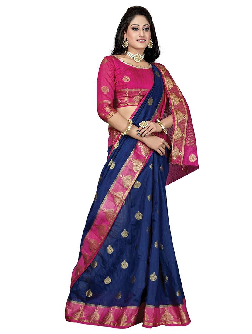 women self design banarasi saree - 22442674 -  Standard Image - 3