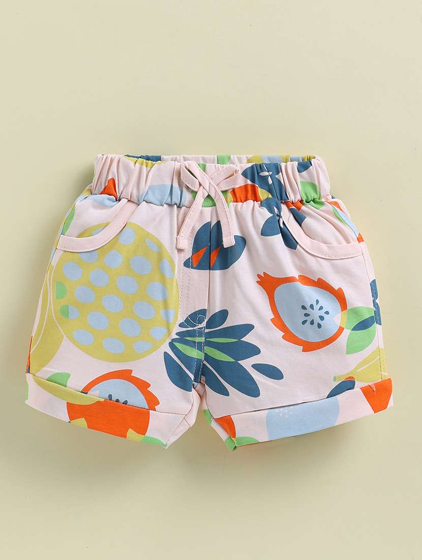 kids  pink cotton blend shorts & top set co-ord set - 22443311 -  Standard Image - 3