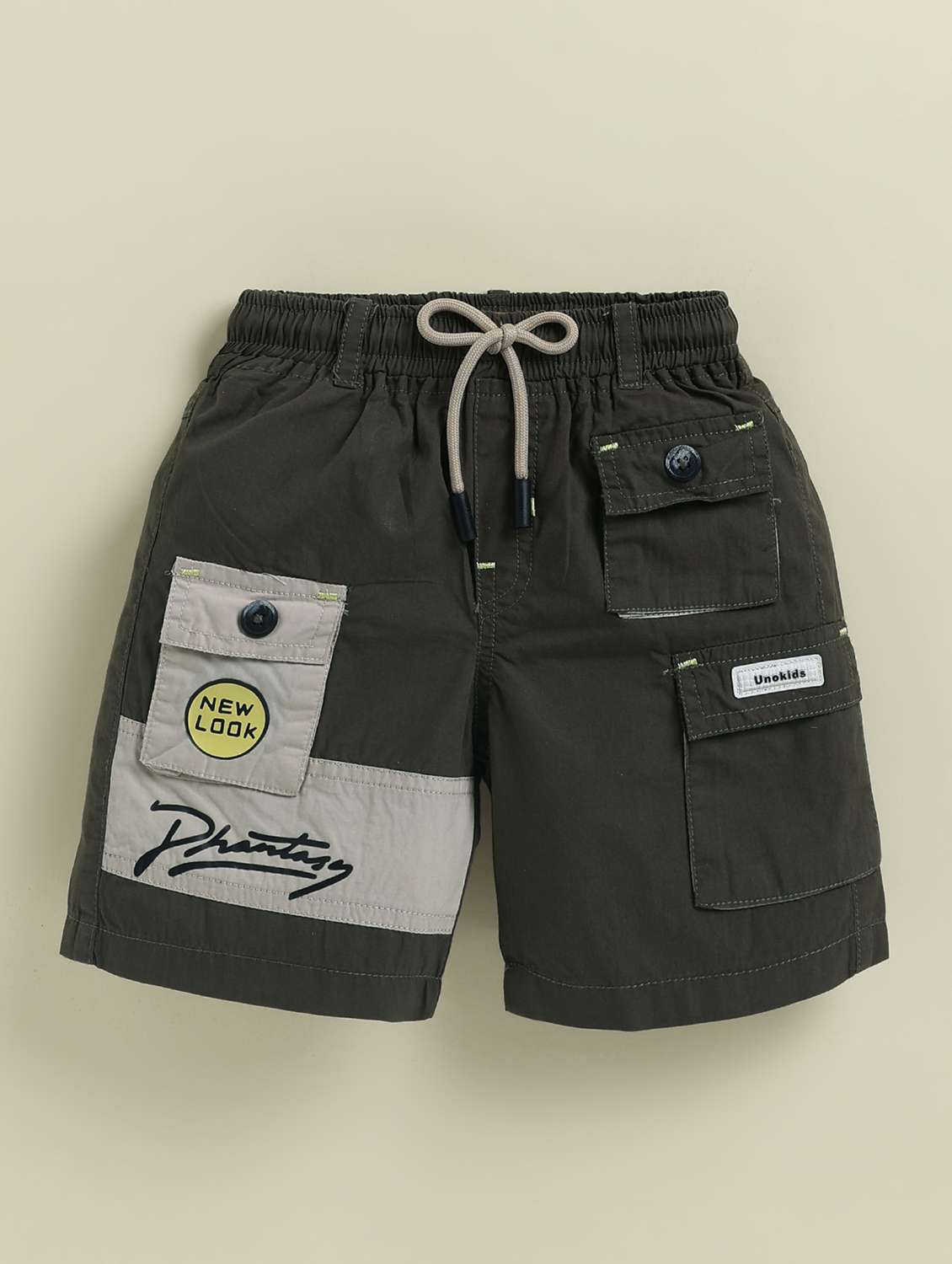 boys yellow lycra shorts set - 22443357 -  Standard Image - 3