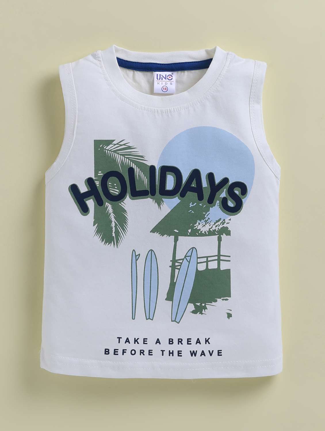 boys blue linen shorts set - 22443360 -  Standard Image - 3