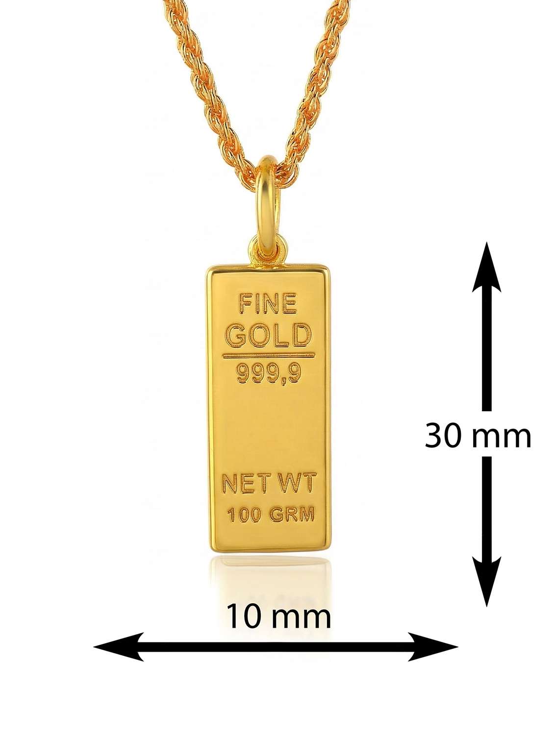 gold brass pendant - 22443363 -  Standard Image - 3