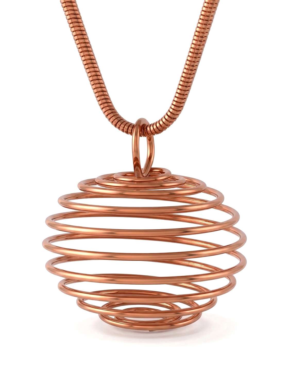 men brown brass pendant - 22443364 -  Standard Image - 3