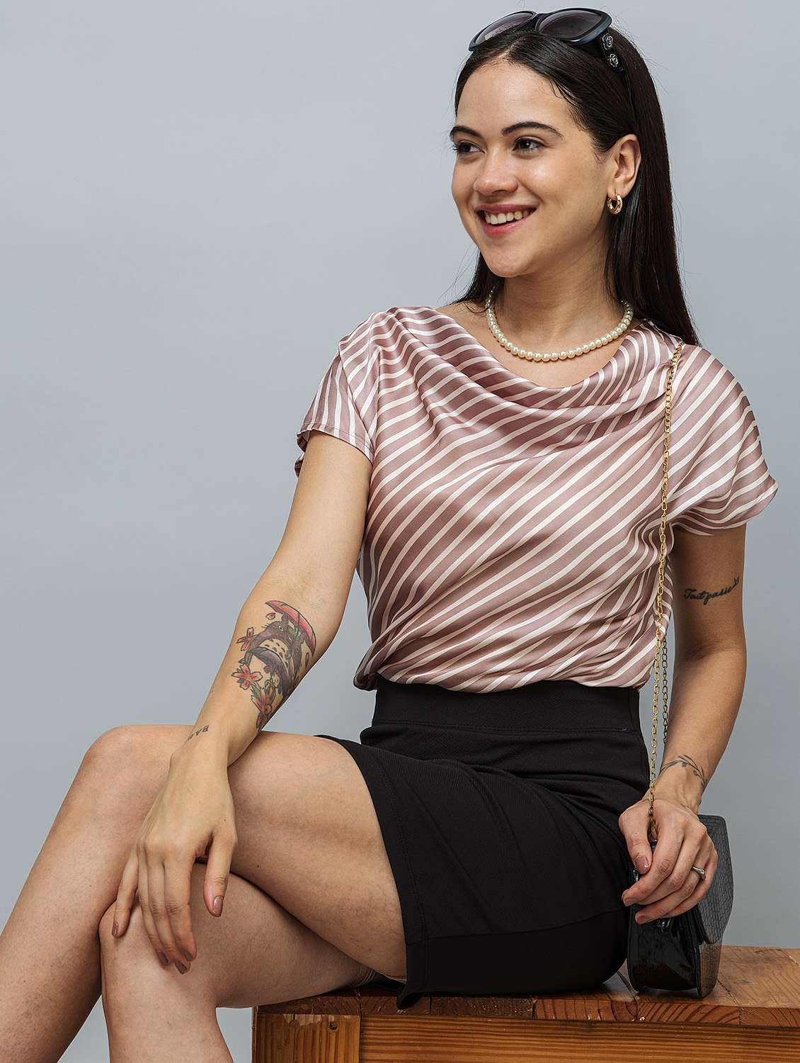 women printed sleeveless regular top - 22443613 -  Standard Image - 3