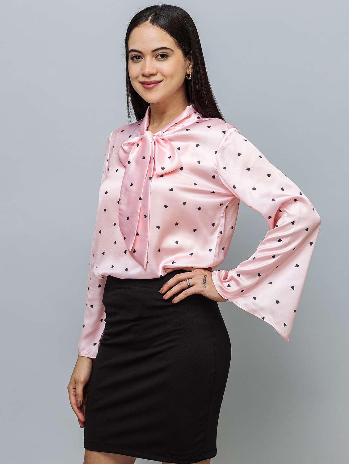 Women Printed Long Sleeve Regular Top - 22443617 -  Standard Image - 3