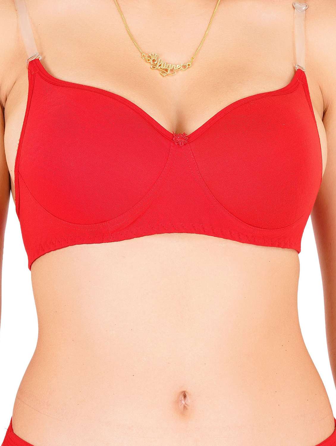 women pack of 2 non padded bra - 22443738 -  Standard Image - 5