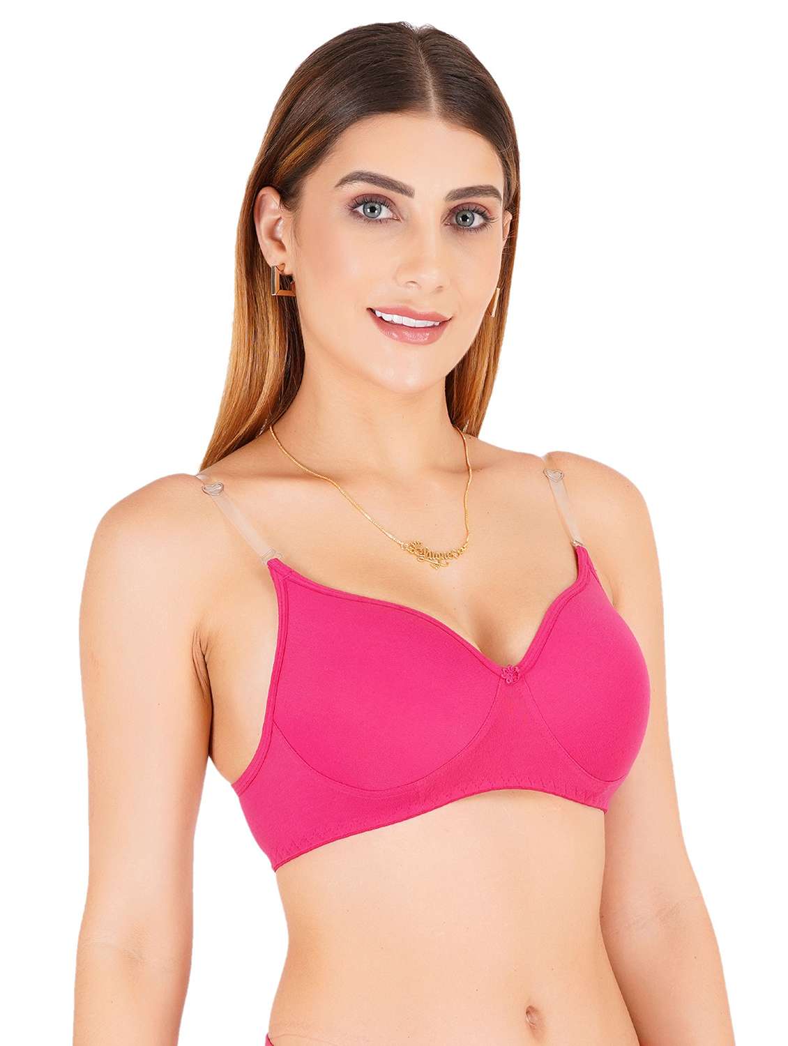 women pack of 2 non padded bra - 22443792 -  Standard Image - 3