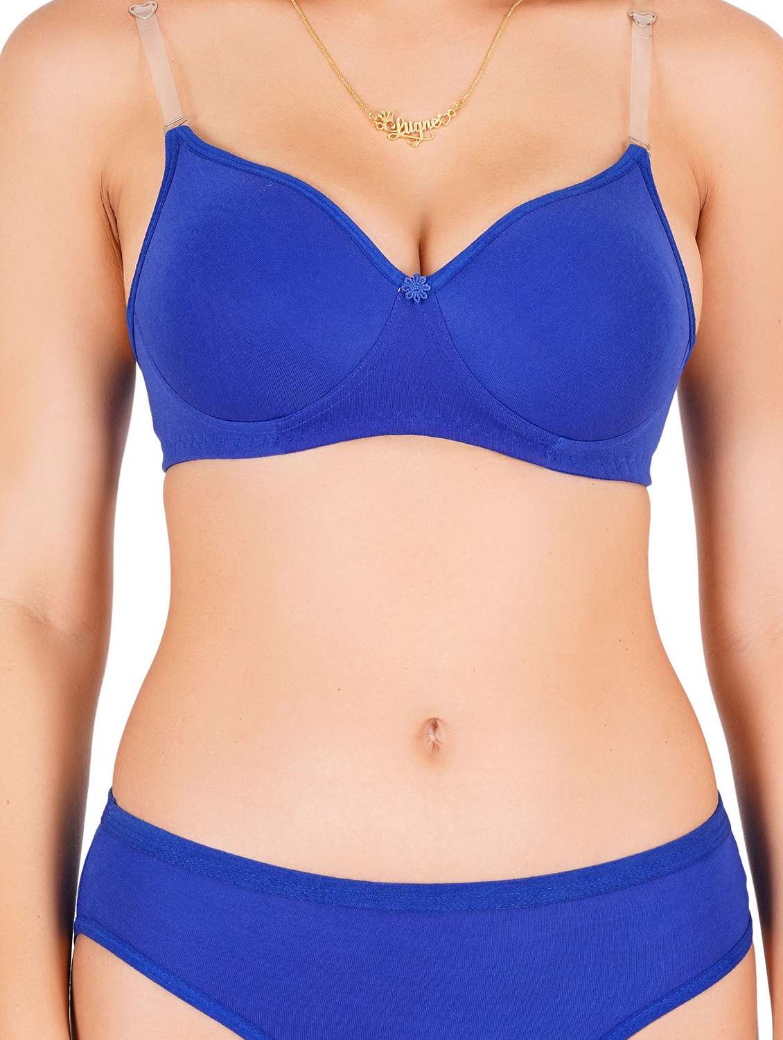 women pack of 2 non padded bra - 22443806 -  Standard Image - 5