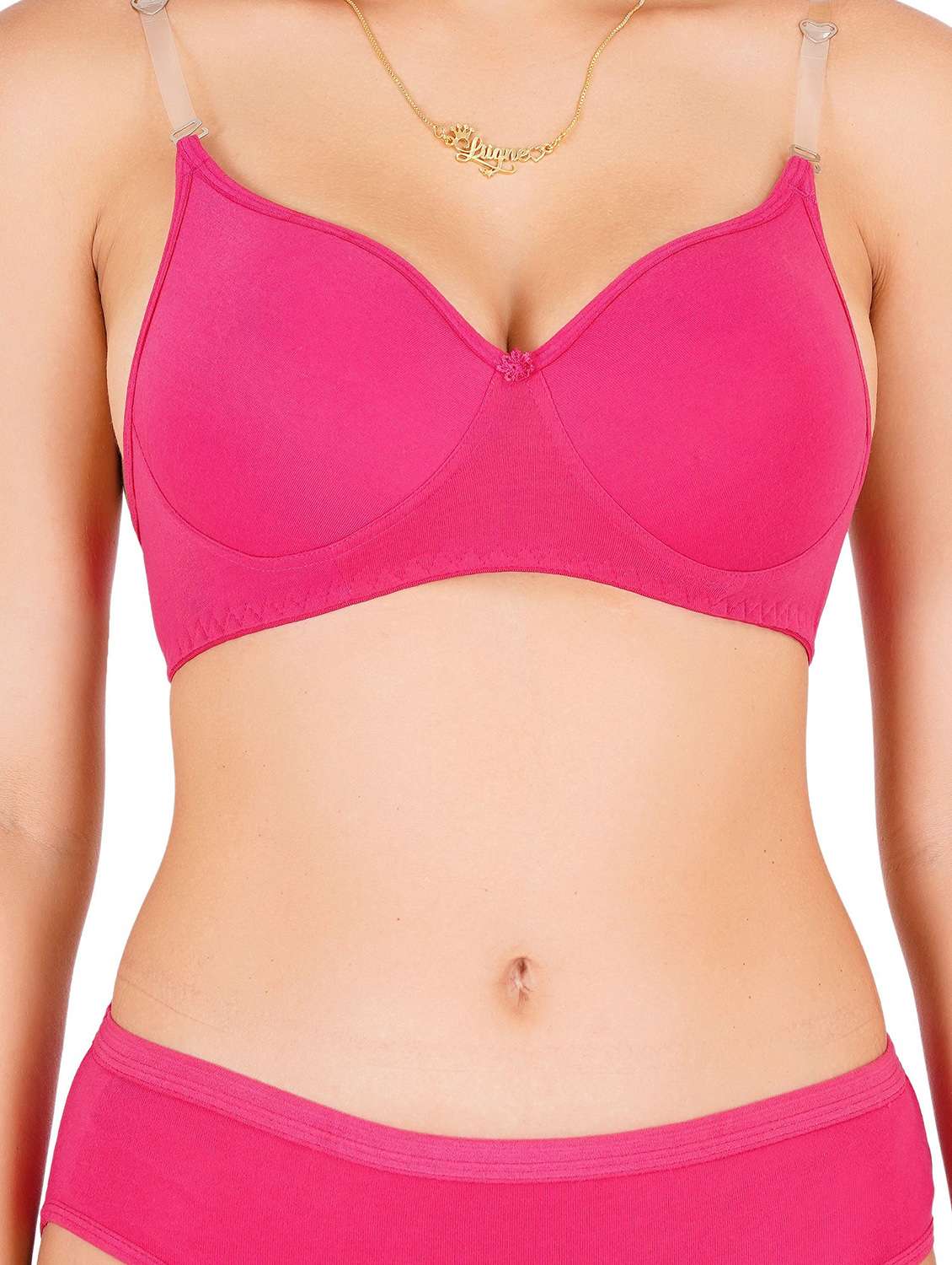 women pack of 5 non padded bra - 22444133 -  Standard Image - 8