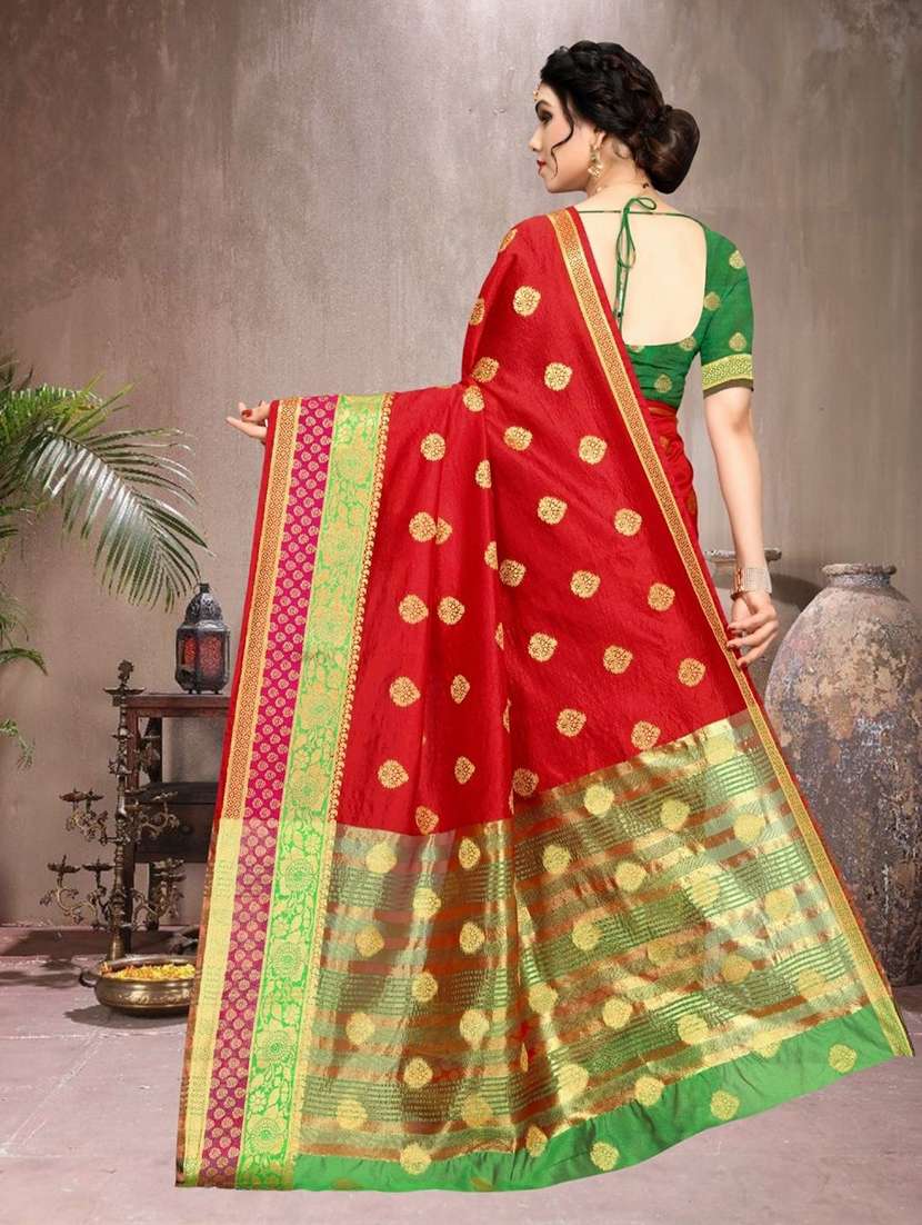 women self design banarasi saree - 22444425 -  Standard Image - 3