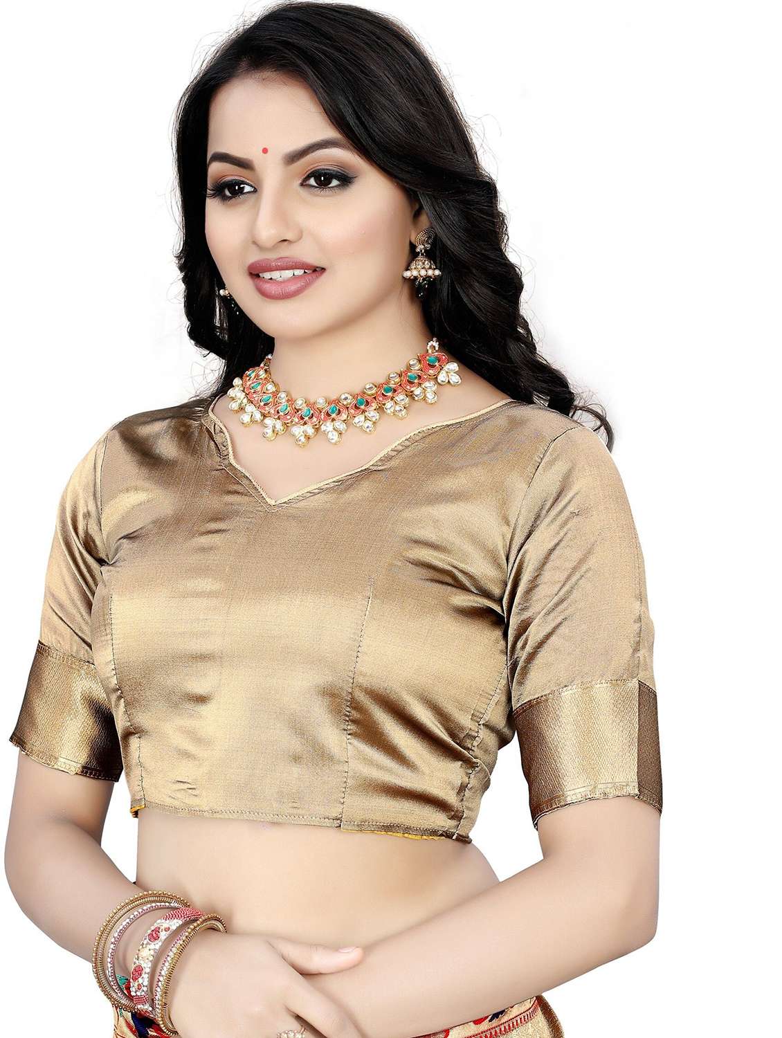 women self design paithani saree - 22444481 -  Standard Image - 3