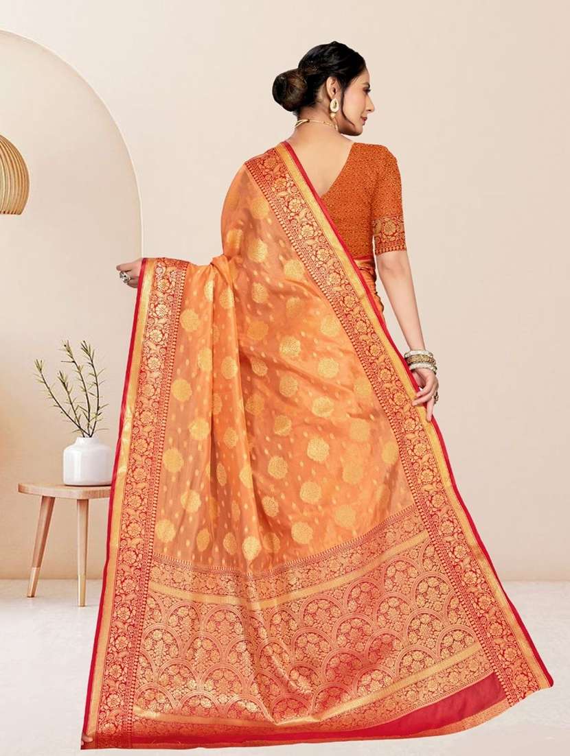 women self design banarasi saree - 22444576 -  Standard Image - 3