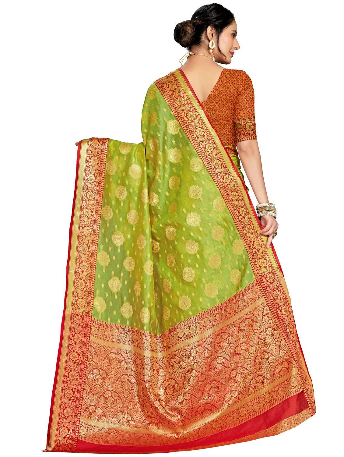 women self design banarasi saree - 22444579 -  Standard Image - 3