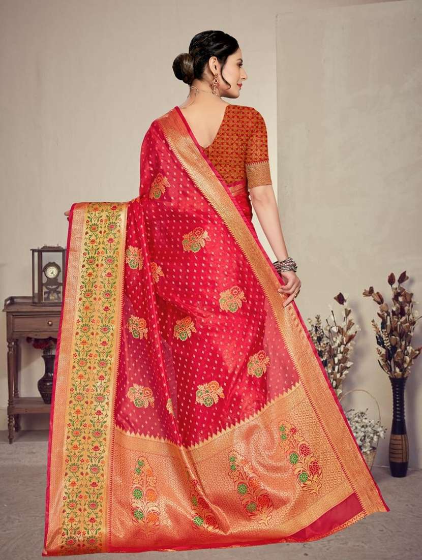 women self design banarasi saree - 22444583 -  Standard Image - 3