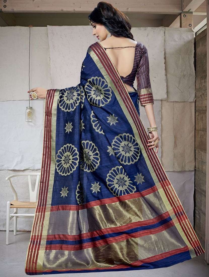 women self design banarasi saree - 22444806 -  Standard Image - 3