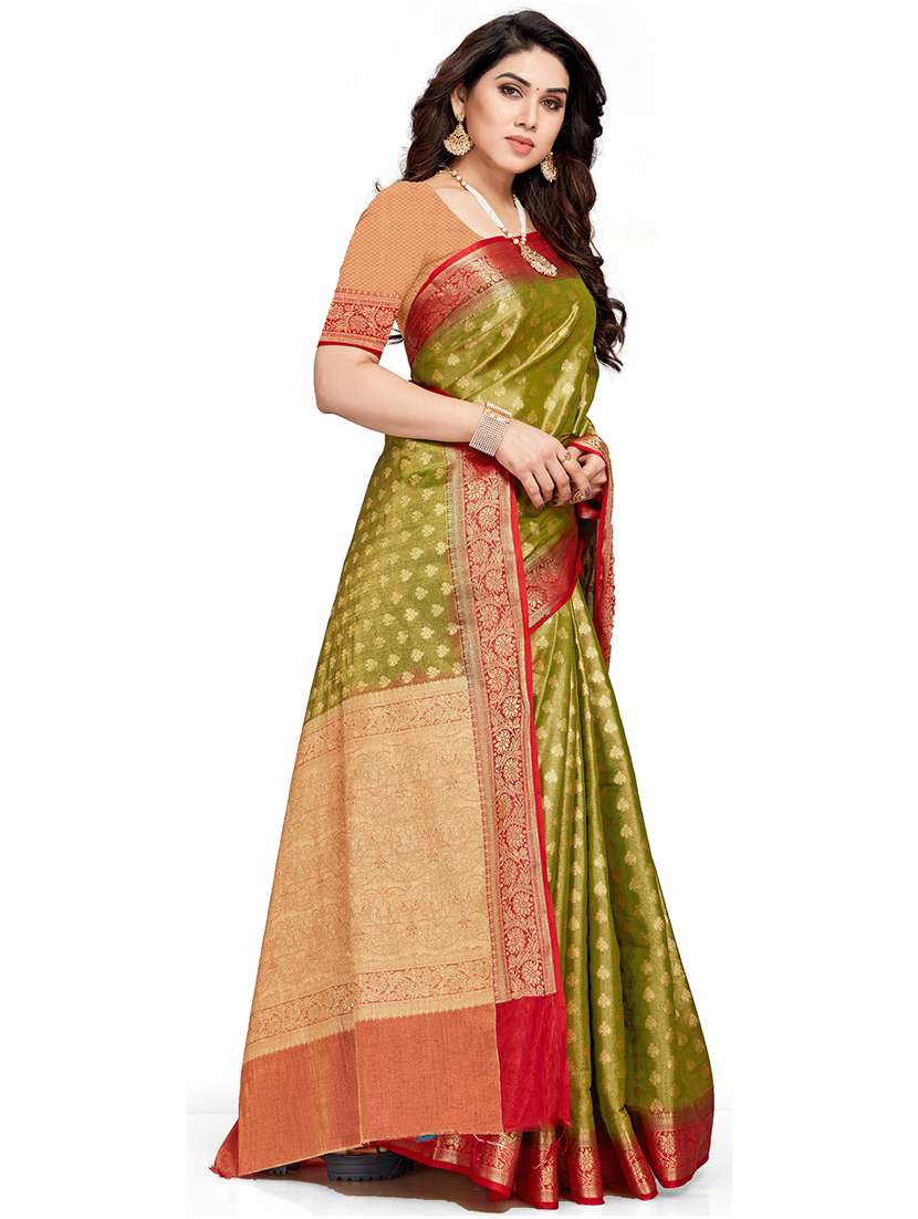 women self design banarasi saree - 22444873 -  Standard Image - 3