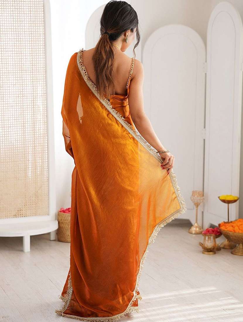 women ombre bordered saree - 22444954 -  Standard Image - 3
