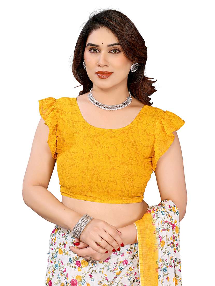women pack of 2 printed saree with blouse - 22445218 -  Standard Image - 3