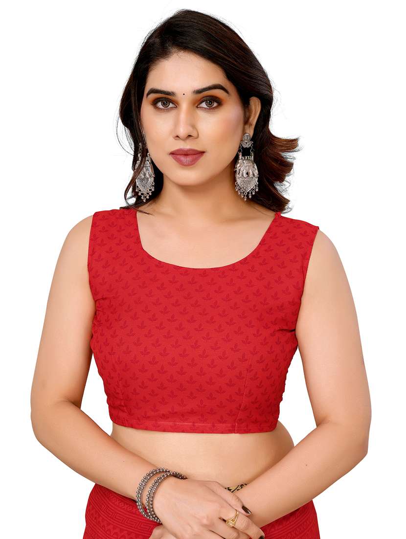 multi colored georgette combo saree with blouse - 22445583 -  Standard Image - 3
