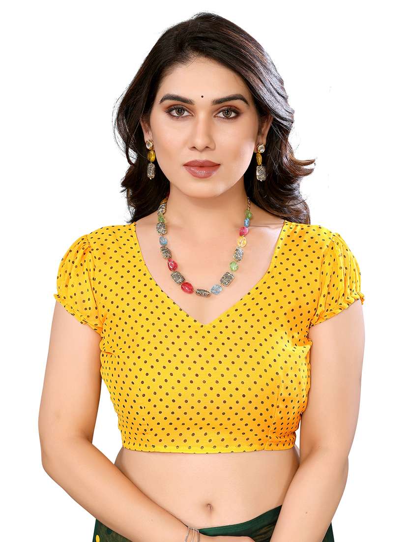 Women Pack Of 2 Printed Saree With Blouse - 22445596 -  Standard Image - 3