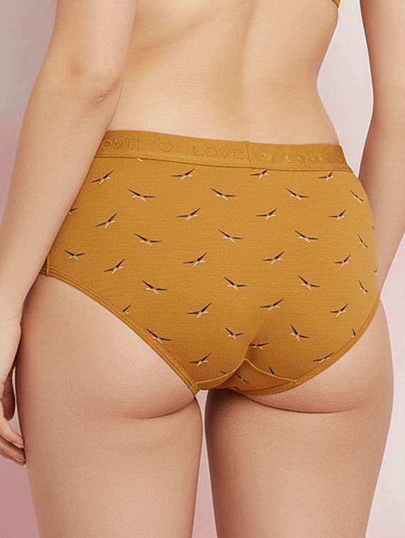 women pack of 3 printed mid rise hipster panty - 22447374 -  Standard Image - 3