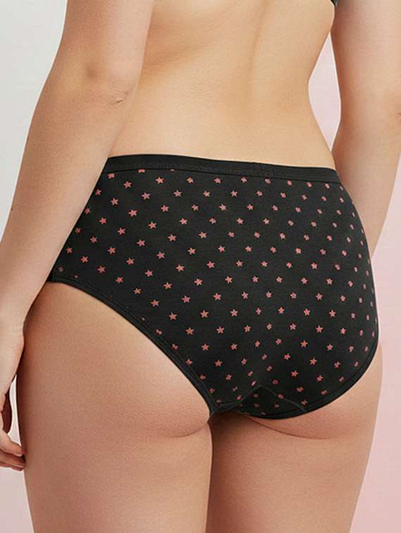 women pack of 3 printed mid rise hipster panty - 22447384 -  Standard Image - 3