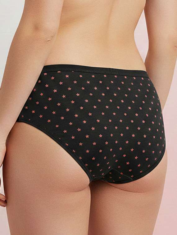 women pack of 3 printed mid rise hipster panty - 22447412 -  Standard Image - 3