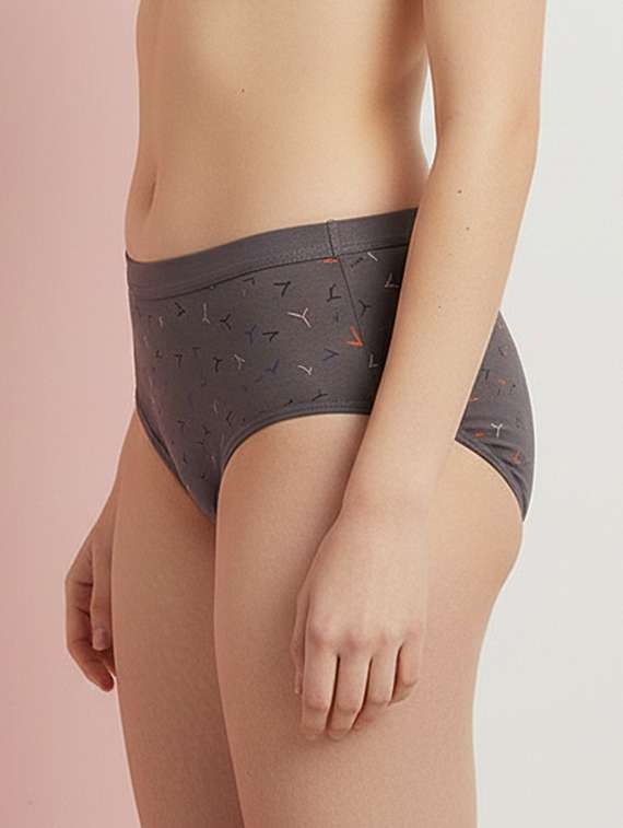 women pack of 3 printed mid rise hipster panty - 22447417 -  Standard Image - 3