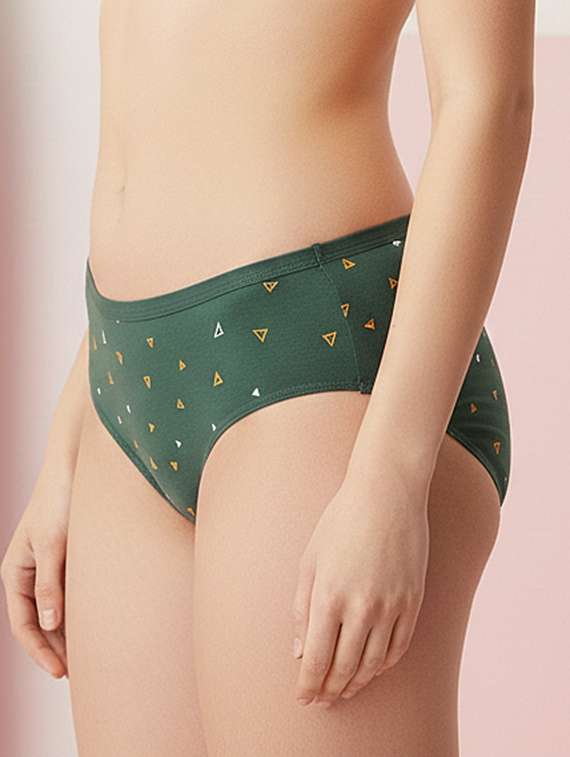 women pack of 3 printed mid rise hipster panty - 22447425 -  Standard Image - 3