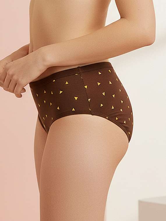 women pack of 3 printed mid rise hipster panty - 22447452 -  Standard Image - 3
