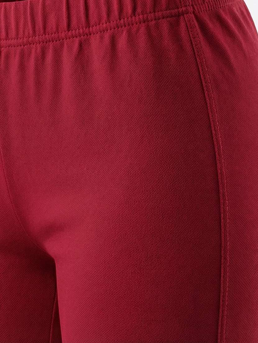 women solid mid rise ankle length leggings - 22447620 -  Standard Image - 3