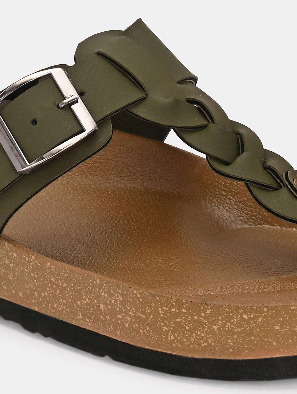 men solid toe seperator sandal - 22447675 -  Standard Image - 5
