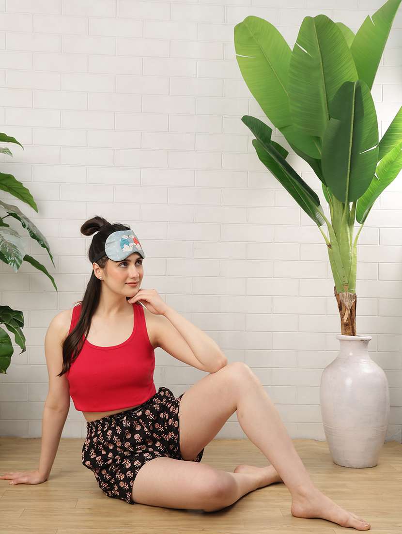 women pack of 2 printed loungewear shorts - 22447748 -  Standard Image - 5