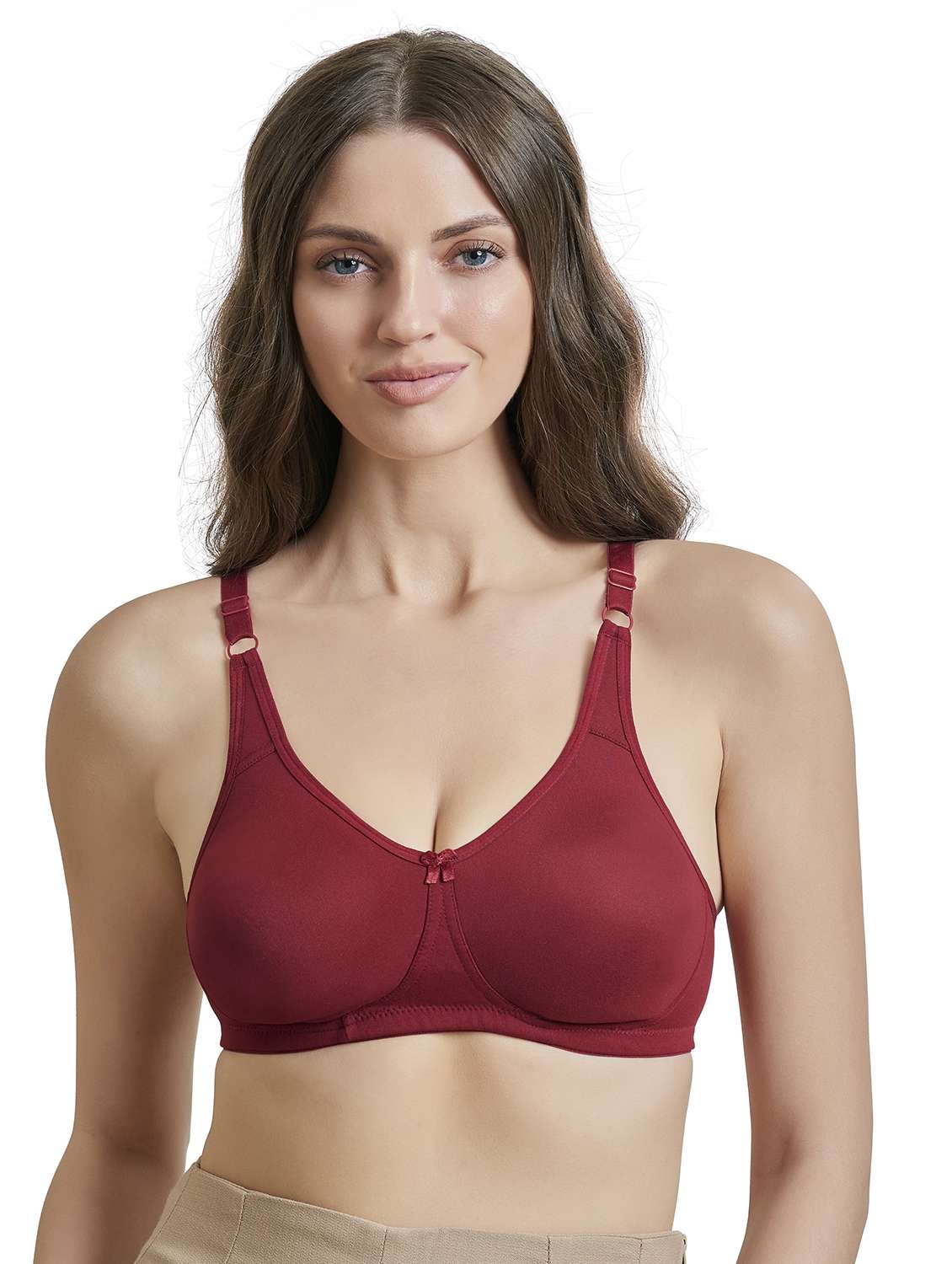 women solid non wired t-shirt bra