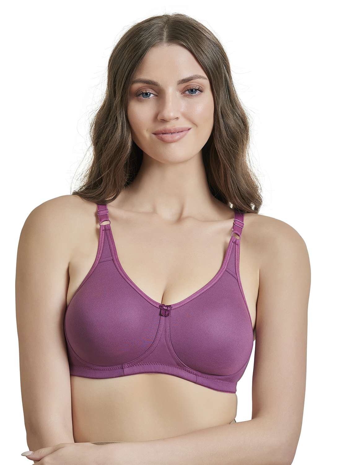 women solid non wired t-shirt bra