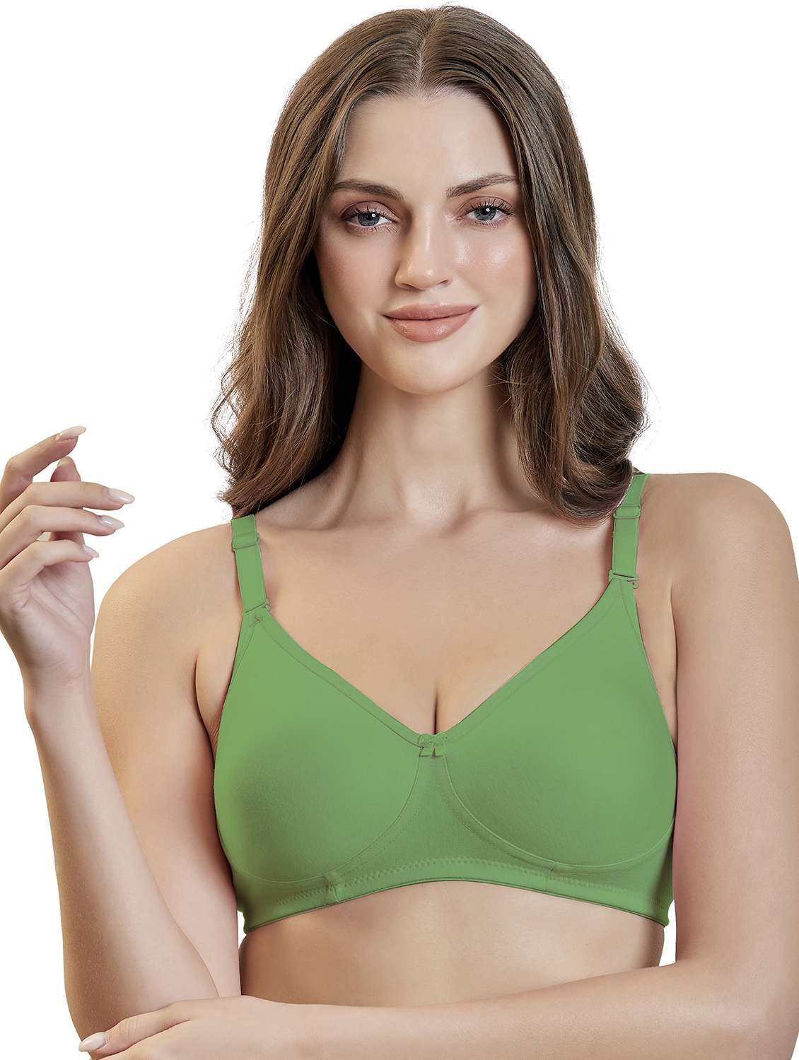 women solid non wired t-shirt bra