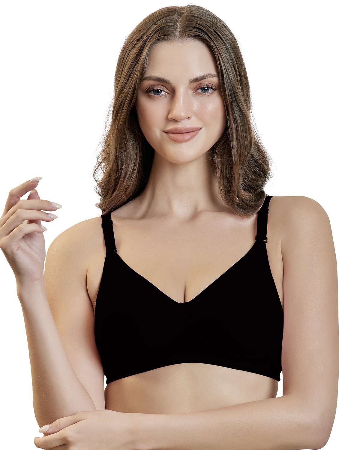 women solid non wired t-shirt bra