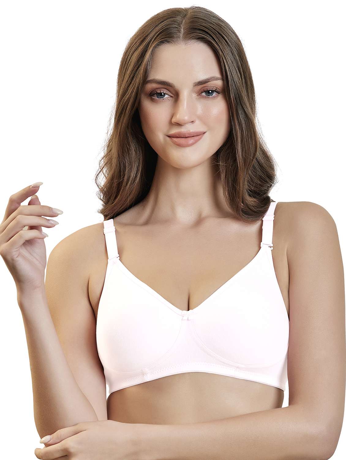 women solid non wired t-shirt bra