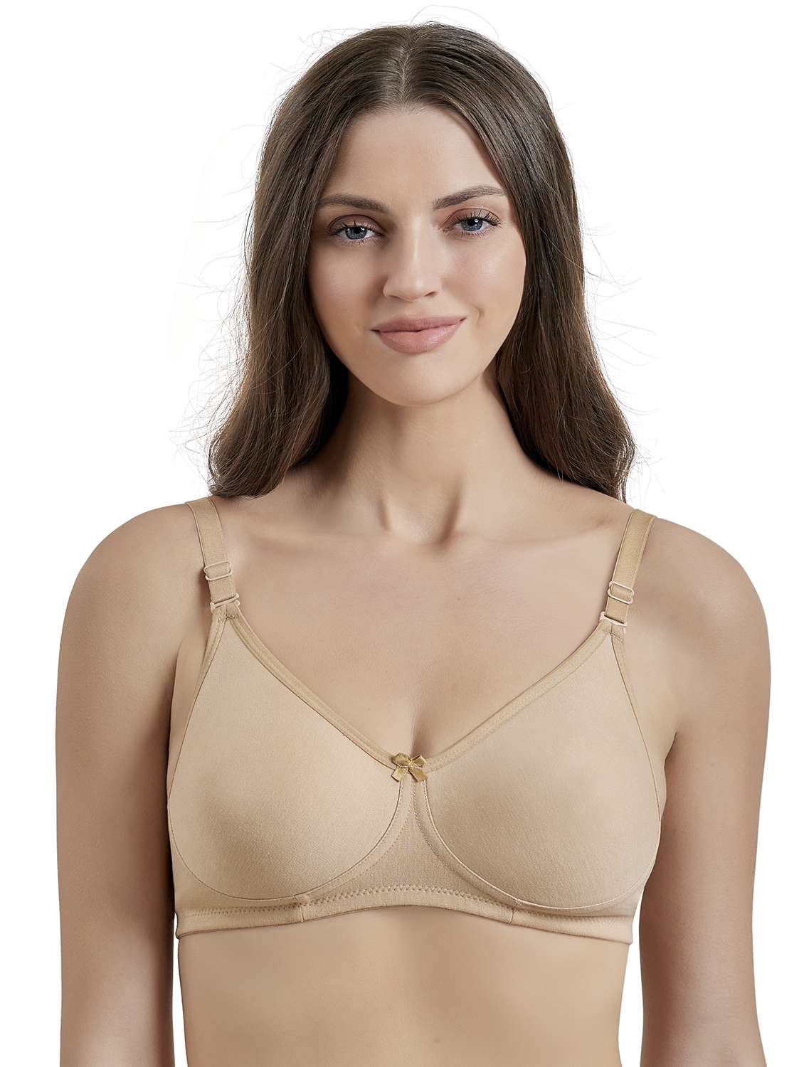 women solid non wired t-shirt bra