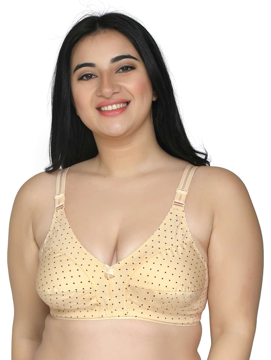 women printed non wired regular bra