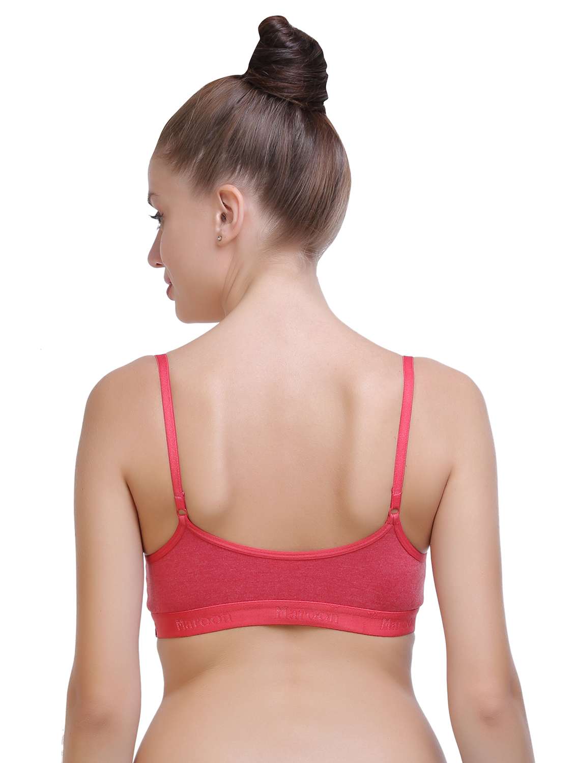 women color blocked non wired sports bra - 22447824 -  Standard Image - 3