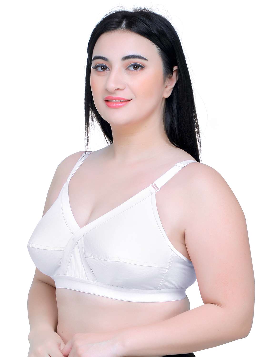 women solid non wired minimizer bra - 22447828 -  Standard Image - 3