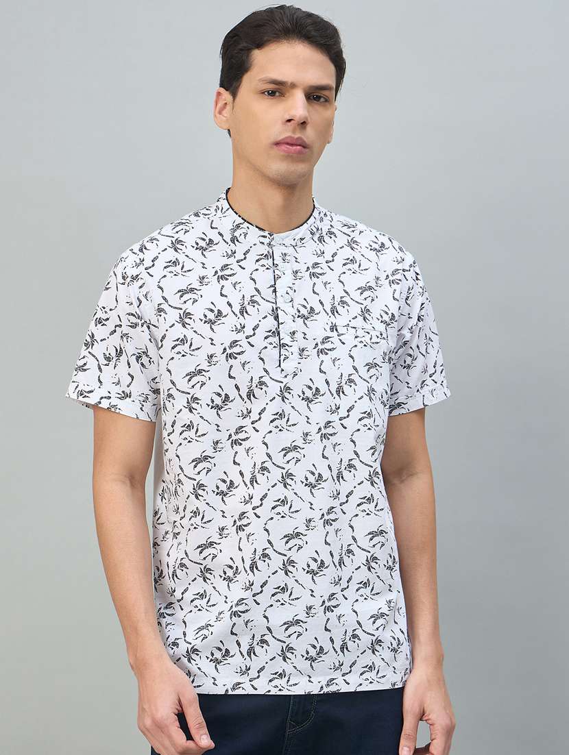 Men Printed Short Sleeve T-shirt - 22447985 -  Standard Image - 3