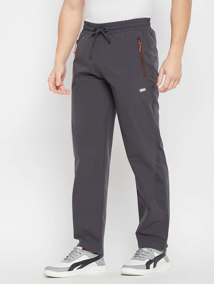 men nylon  full length track pant