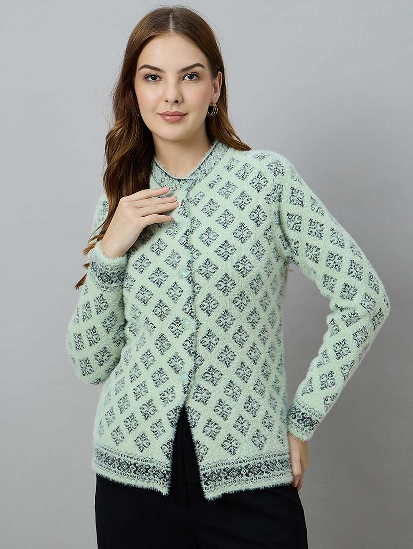 women women acrylic plain sweatshirt